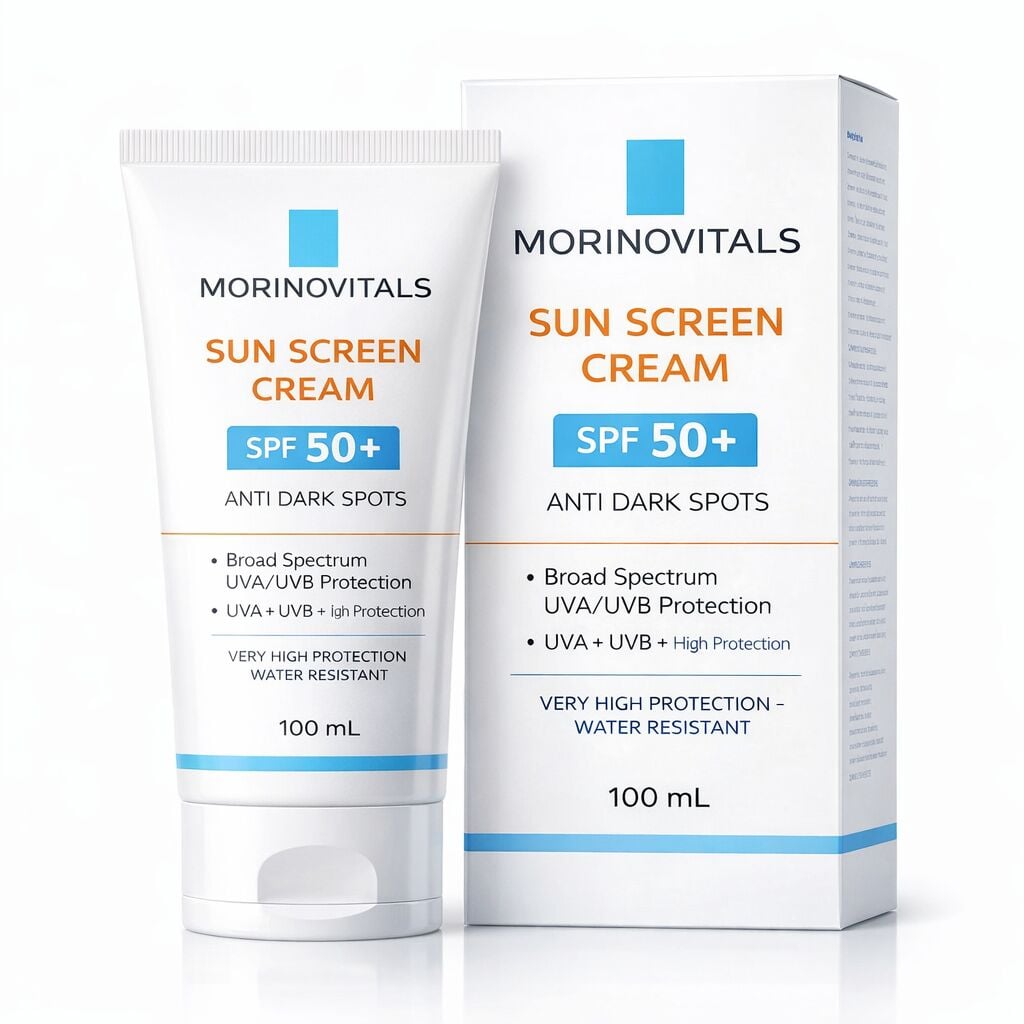 Morinovitals Leke Karşıtı Sun Screen Cream  SPF50+ 